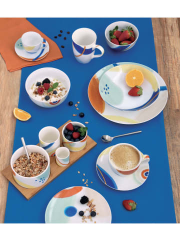 Easy Life Filiżanki (2 szt.) "Alegria" w kolorze białym ze wzorem - 110 ml