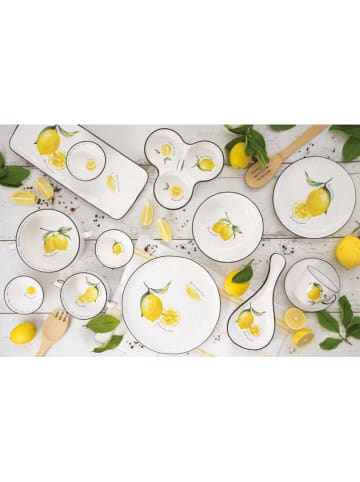 Easy Life Kop ''Amalfi'' wit/geel - 250 ml