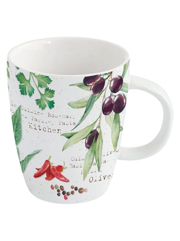 Easy Life Tasse ''Home & Kitchen'' in Weiß/ Bunt - 350 ml