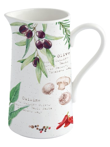 Easy Life Krug ''Home & Kitchen'' in Weiß/ Bunt - 1 l