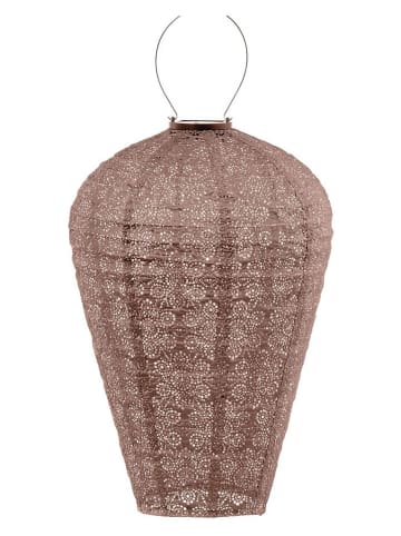Lumiz LED-Solarlaterne ''Fiore Balloon'' in Braun - (H)50 x Ø 35 cm