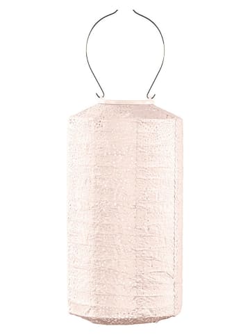 Lumiz LED-Solarlaterne ''Paisley Cylinder'' in Rosa - (H)33 x Ø 18 cm