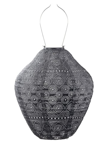 Lumiz LED-Solarlaterne ''Spectare Jar'' in Grau - (H)34 x Ø 30 cm