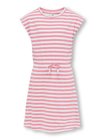 KIDS ONLY Sukienka "May" w kolorze jasnoróżowo-białym