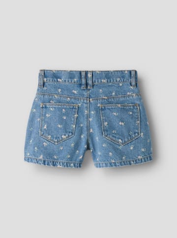 name it Szorty dżinsowe "Rose" - Mom fit - w kolorze niebieskim