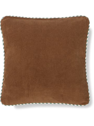 Really Nice Things Kussen bruin/lichtroze - (B)45 x (H)45 cm