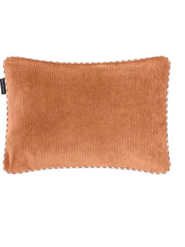 The Wild Hug Kissen in Dunkelblau/ Orange - (B)50 x (H)35 cm