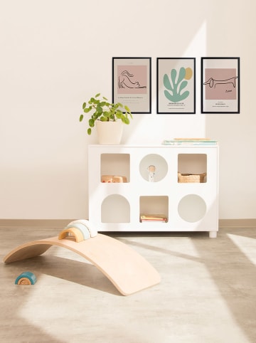 The Wild Hug Gerahmter Kunstdruck "Picasso Dog" - 30 x 40 cm