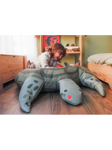 The Wild Hug Poduszka podłogowa "Turtle" w kolorze zielonym - 120 x 80 cm