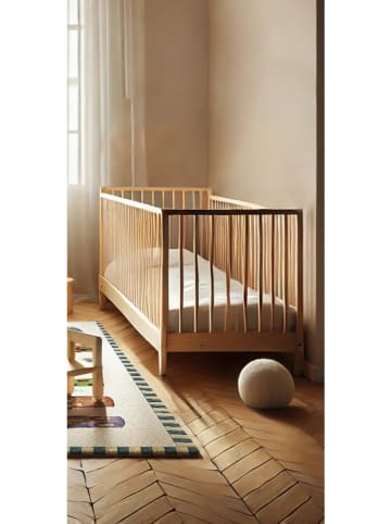 The Wild Hug Teppich "Houses" in Hellgrau/ Bunt - (L)135 x (B)55 cm