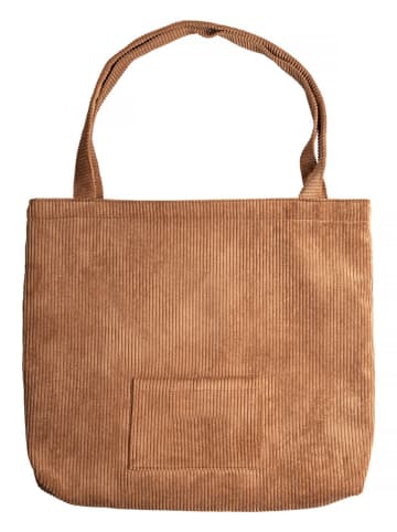 Madre Selva Shopper in Hellbraun - (B)45 x (H)45 x (T)10 cm
