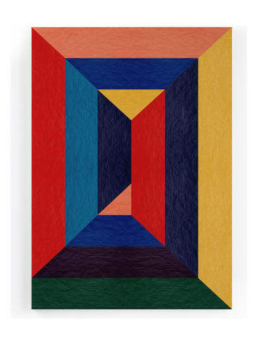 Really Nice Things Druk "Geometric Labyrinth" na płótnie - 40 x 60 cm