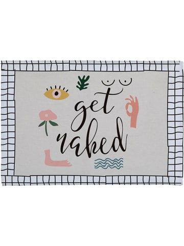Really Nice Things Badvorleger "Get-Naked" in Bunt - (L)60 x (H)40 cm