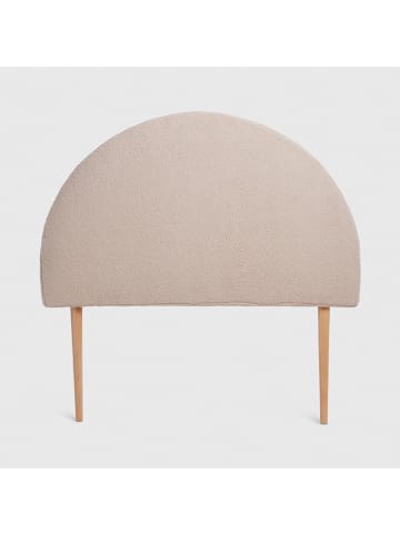 The Wild Hug Zagłówek łóżka "Moon" w kolorze beżowym - 101 x 101 cm