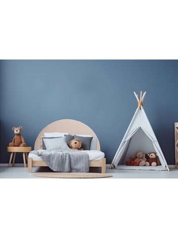 The Wild Hug Zagłówek łóżka "Moon" w kolorze beżowym - 101 x 101 cm