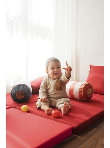 The Wild Hug Spielmatte in Rot - (L)120 x (B)120 cm