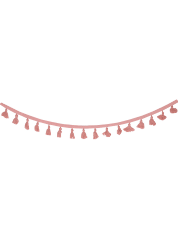 Folkifreckles Girlanda w kolorze jasnoróżowym - dł. 150 cm