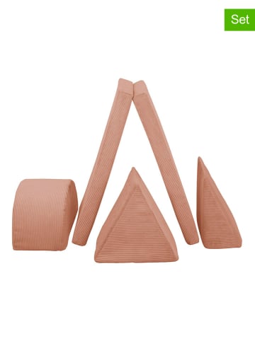 Folkifreckles 5-delige montessori-set lichtroze - vanaf 3 jaar