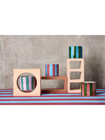 The Wild Hug Kubki (2 szt.) w kolorze błękitno-fioletowo-zielonym - wys. 7 cm