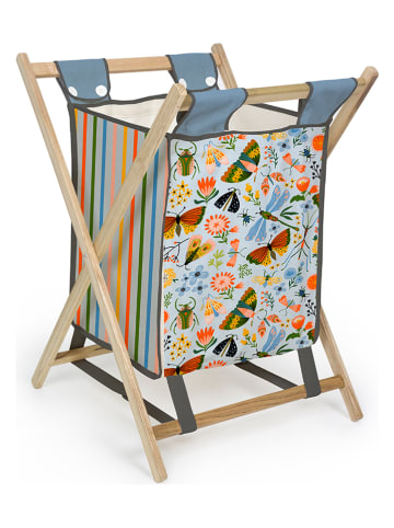 Folkifreckles Wasmand "Cesto" meerkleurig - (B)40 x (H)60 x (D)40 cm