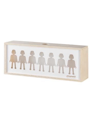 Playmobil Aufbewahrungsbox in Weiß/ Hellbraun - (B)40 x (H)15 cm