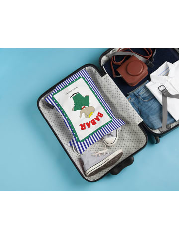 The Wild Hug Worki podróżne (2 szt.) "Babar" w kolorze czerwono-niebieskim - 30 x 40 cm