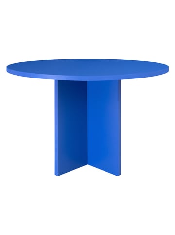 little nice things Eettafel "Matilda" blauw - (H)100 x Ø 100 cm