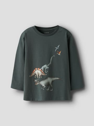 name it Longsleeve "Bart" in Grün