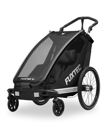 Fuxtec Fietsaanhanger "1-Sitzer FX-FA1S" zwart
