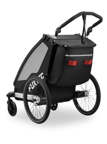 Fuxtec Fahrradanhänger "1-Sitzer FX-FA1S" in Schwarz