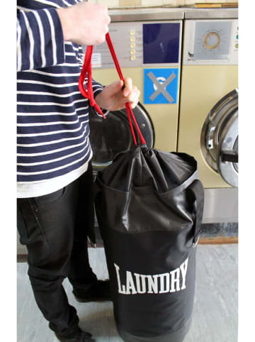 SuckUK Wäschesack ''Punch Bag'' in Schwarz - 67 l