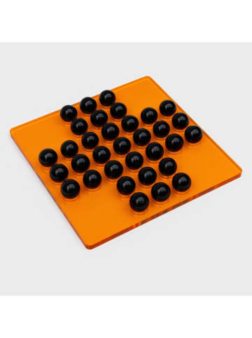 SuckUK Gra planszowa "Solitaire" w kolorze pomarańczowym - 8+