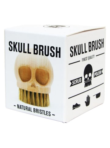 SuckUK Borstel ''Skull Brush'' beige - Ø 5,6 cm
