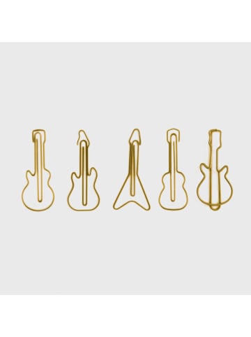 SuckUK Büroklammern ''Rockstar'' in Gold - 5 Stück - ab 6 Jahren