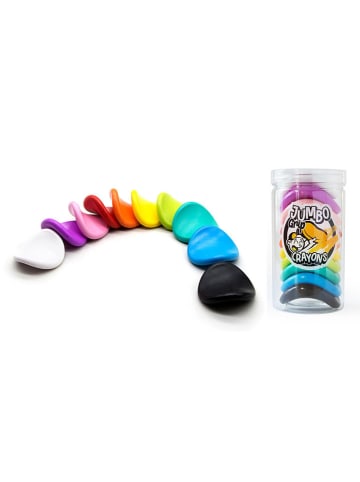 SuckUK Wachsmalstifte ''Jumbo Grip'' in Bunt - 10 Stück - ab 12 Monaten