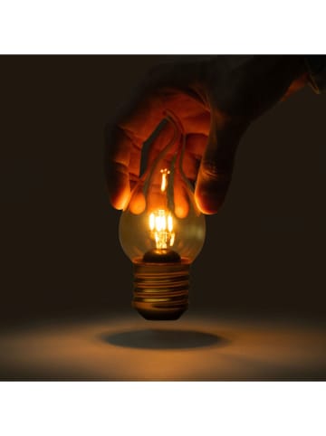 SuckUK Dekoracyjna lampa LED "Candle" w kolorze żółtym