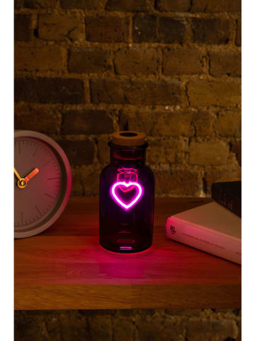 SuckUK Led-decolamp ''Love Poison'' zwart - (H)13,3 x Ø 6,5 cm