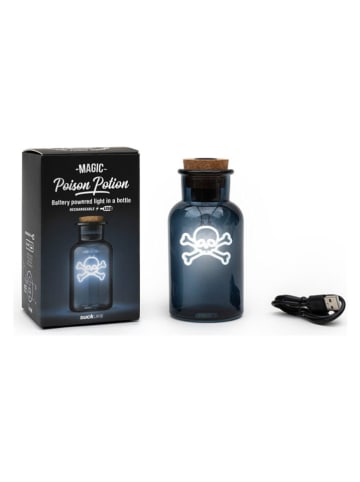 SuckUK LED-Dekoleuchte ''Poison Potion'' in Schwarz - (H)13,3 x Ø 6,5 cm