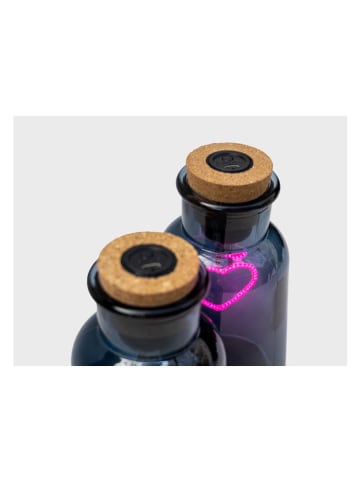 SuckUK LED-Dekoleuchte ''Poison Potion'' in Schwarz - (H)13,3 x Ø 6,5 cm