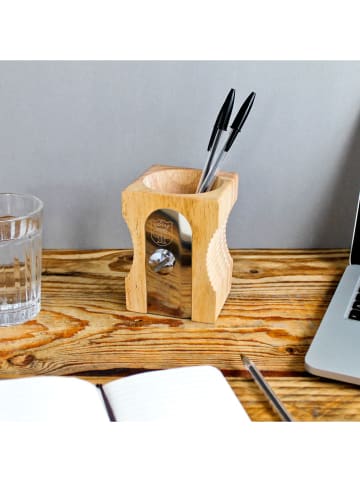 SuckUK Penhouder ''Sharpener'' beige - (B)8,5 x (H)12 x (D)8,5 cm