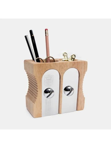SuckUK Stiftehalter ''Sharpener'' in Beige - (B)12,6 x (H)12 x (T)8,2 cm