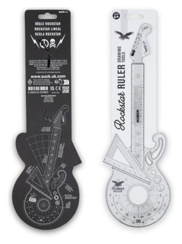 SuckUK Linijka "Rockstar Guitar" - dł. 35,7 cm