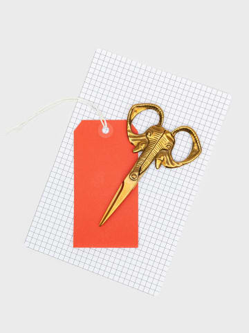 SuckUK Universele schaar ''Jumbo'' goudkleurig - (L)12,5 cm