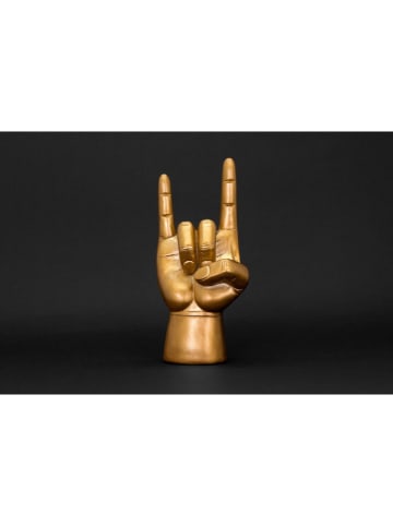 Luckies Original Stojak "Rock On" w kolorze złotym na słuchawki - 13,5 x 28 x 8 cm