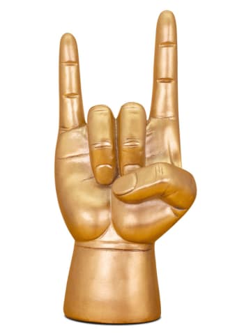 Luckies Original Hoofdtelefoonstandaard ''Rock On'' goudkleurig - (B)13,5 x (H)28 x (D)8 cm