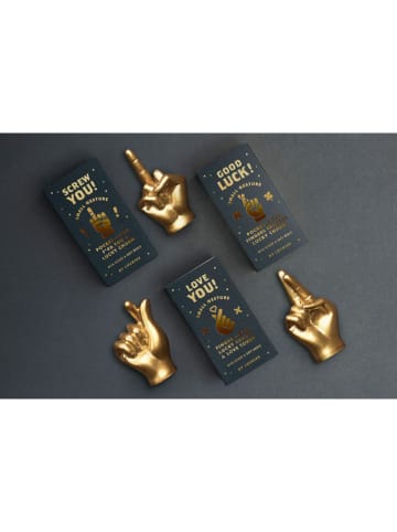 Luckies Original Figurka dekoracyjna w kolorze złotym