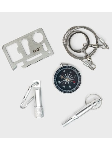 Luckies Original 6tlg. Notfall-Set ''Apocalypse Kit'' in Schwarz