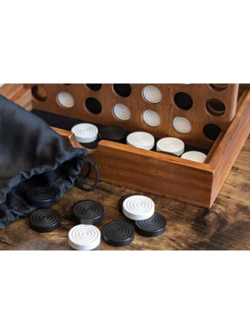 Luckies Original Brettspiel ''Line Up'' in Braun - ab 8 Jahren