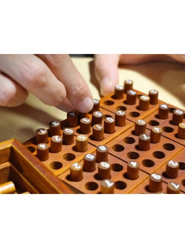 Luckies Original Bordspel ''Sudoku'' bruin - vanaf 8 jaar