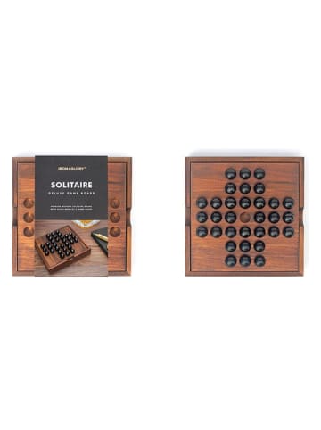 Luckies Original Bordspel ''Solitaire'' bruin - vanaf 8 jaar